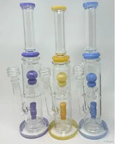 16 Inch Double Chamber Straight Water Pipe